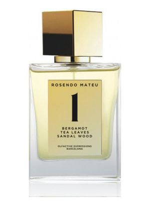 Rosendo Mateu Olfactive Expressions NO 1 Bergamot, Tea Leaves, Sandal Wood