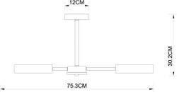 Люстра на штанге Arte Lamp