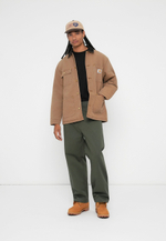 Carhartt WIP BRADY LENEXA - Тканевые брюки - Зелёный