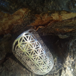 Кольцо ЦВЕТОК ЖИЗНИ, серебро