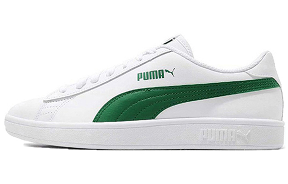 Кроссовки PUMA Smash V2 White Green, 365215-03
