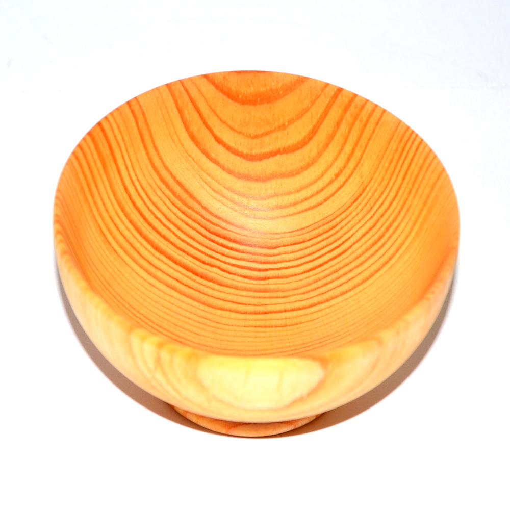 Пиала Art of Siberia для чая и подачи разных продуктов, из сибирского кедра, 9,6 см. T24