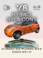 Щетки стеклоочистителя HUOYE Y8 550/450 мм на Citroen C3Pluriel | Hook/J-Hook