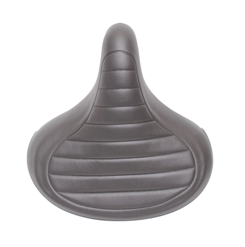 Седло комфорт 264х262мм VL-8766 широкое пруж.-эластомер. гелевое эластомер. черное END ZONE VELO