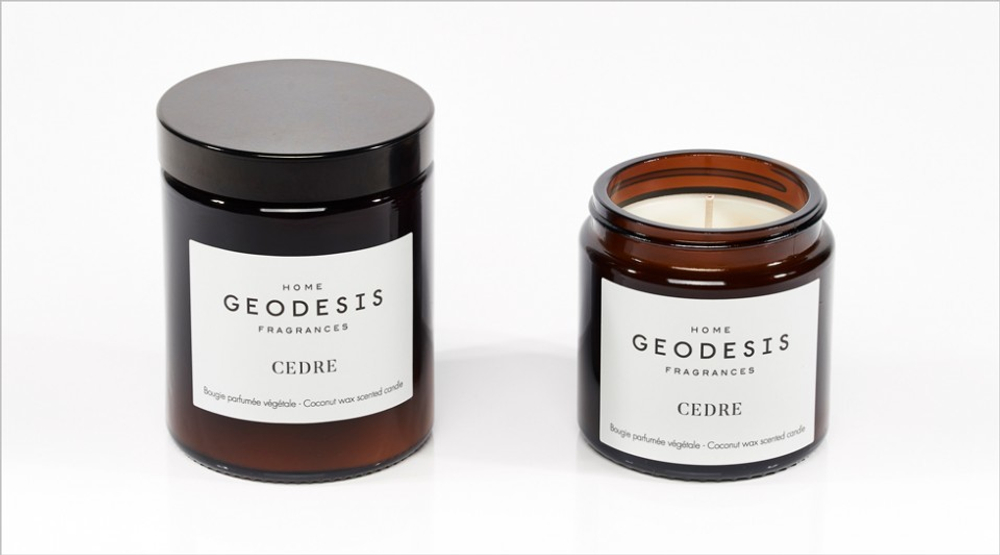 Свеча ароматическая Geodesis Cedar