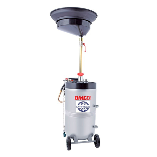 Установка для слива антифриза 65 л. с поворотным приемным поддоном 15 л.