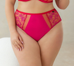 Трусы Kris Line Juicy слипы High Waist (фуксия)