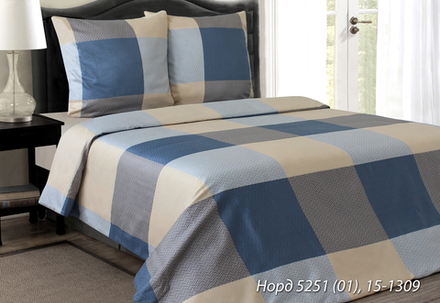 КПБ 2 сп с простыней на рез. 160х200 БЯЗЬ "ББ21"