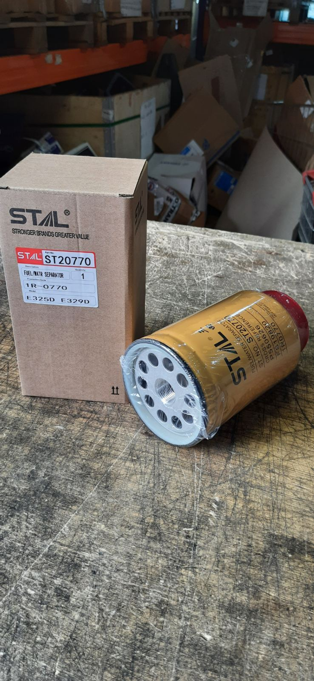 Фильтр топливный Stal ST20770/CX770