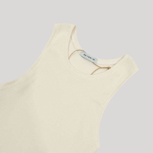 Майка Tank Top Coconut Milk белая - фото 6