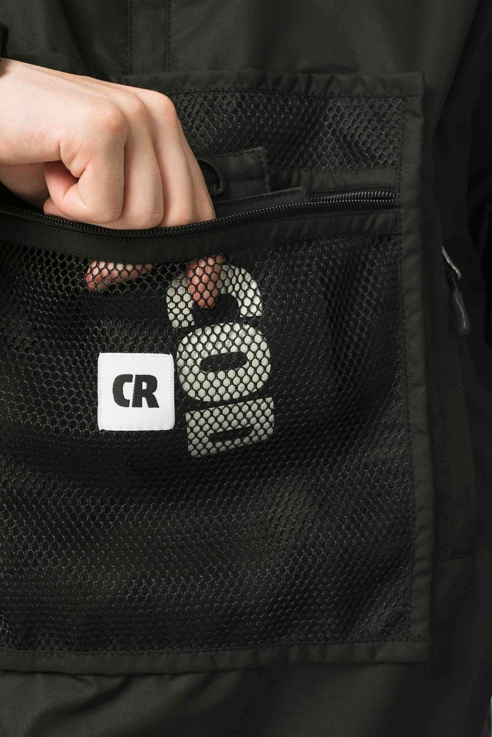 Анорак Codered Square Wide Легкий черный