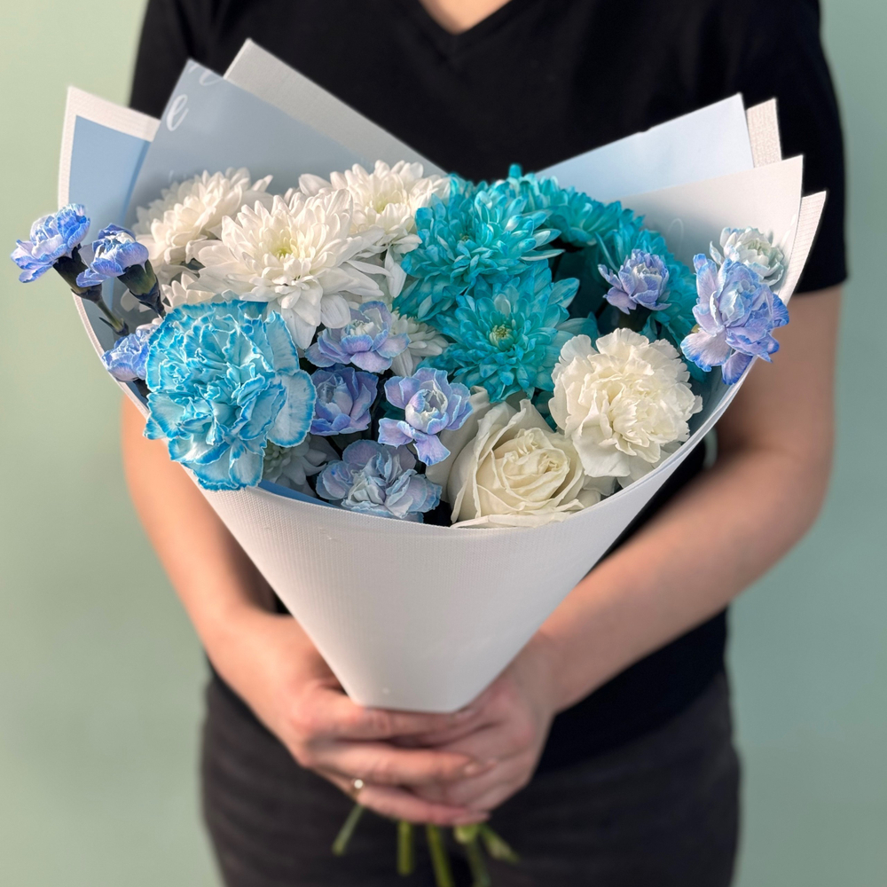 БУКЕТ 17845 "ЛЕДЯНАЯ АКВАРЕЛЬ"