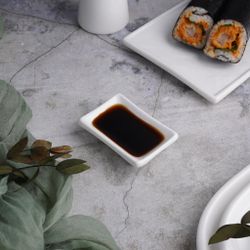 Соусник 20 мл 7,2*4,8 см h1,8 см прямоуг. белый фарфор P.L. Proff Cuisine [6]