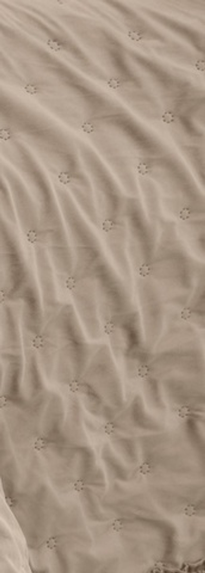 Подушка декоративная сердце с рюшами "Аллюр" ПЕСОК 45х45см