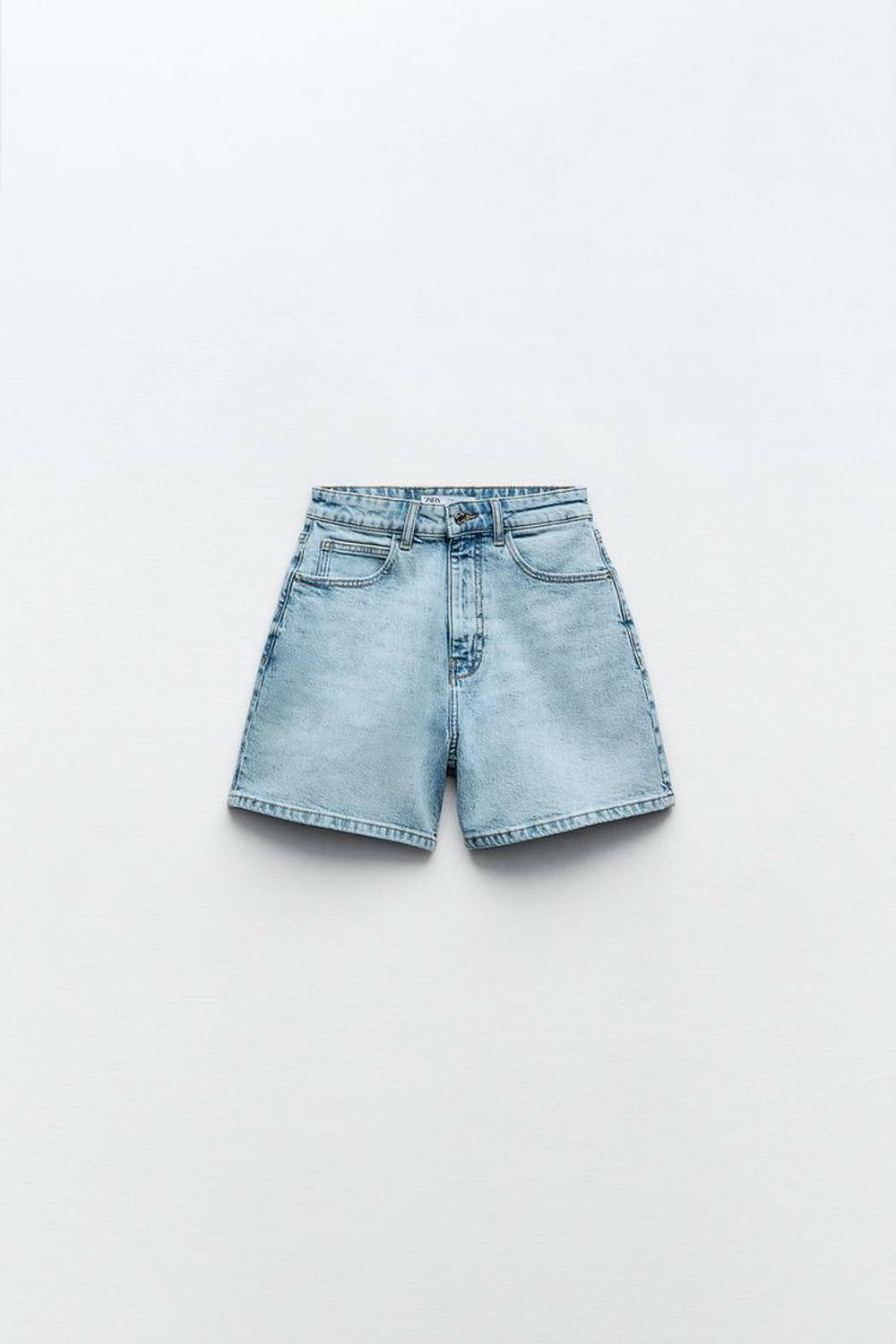 Mom fit shorts zara best sale