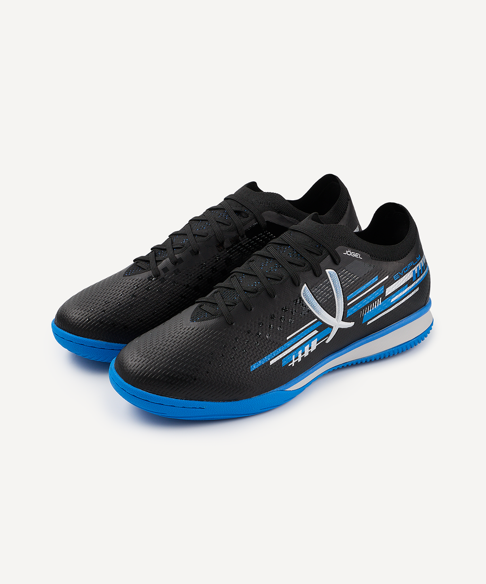 Бутсы зальные Evofly IN PRO Black/blue