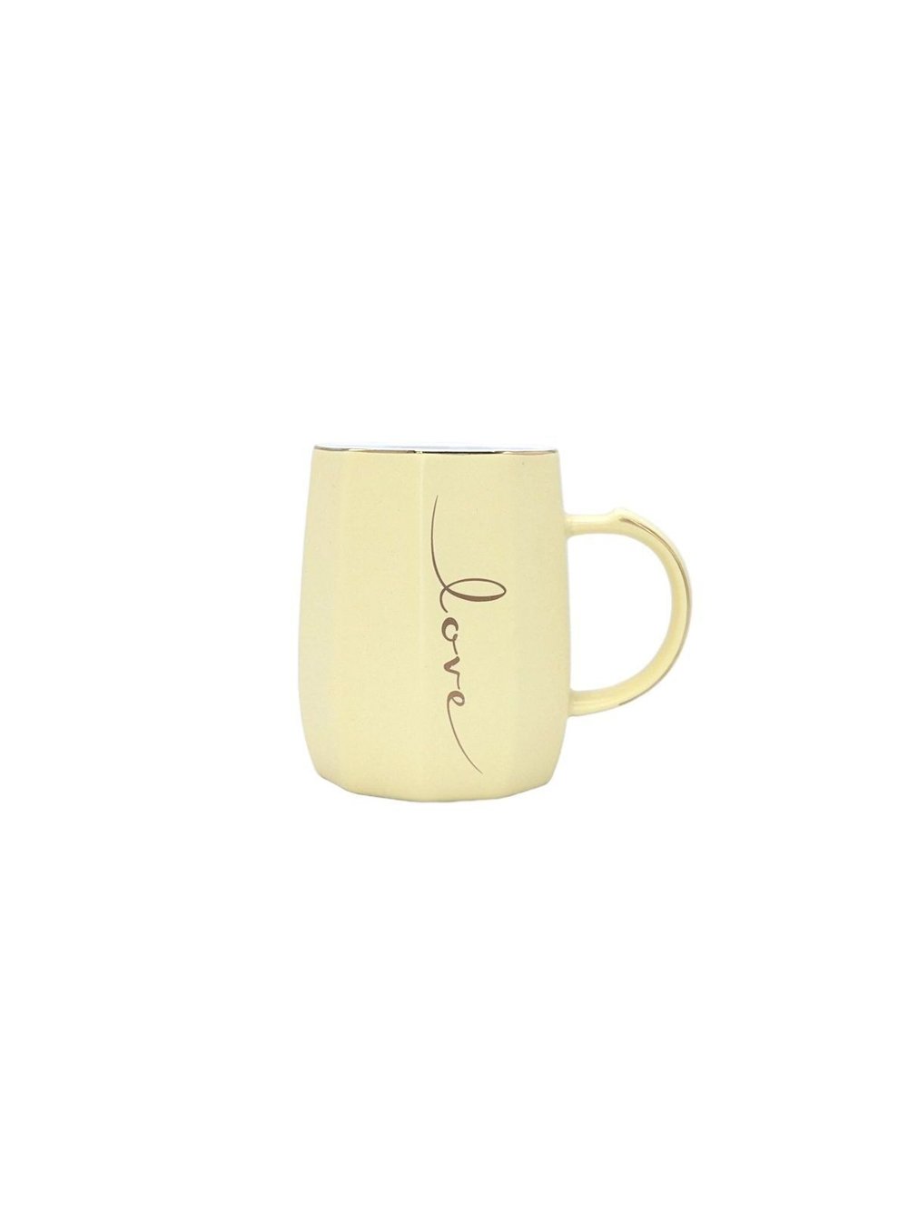 Кружка керамическая желтая 400 мл. (201525565)