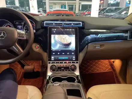 Магнитола Mercedes-Benz ML W166, GL X166, 2011-2015 NTG 4/4.5 - Carmedia NH-1007 в стиле "Тесла" на Android 12, 6Гб+128Гб, 4G SIM-слот, CarPlay