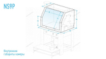 Пескоструйная камера NORDBERG NS9P с напорной системой подачи абразива