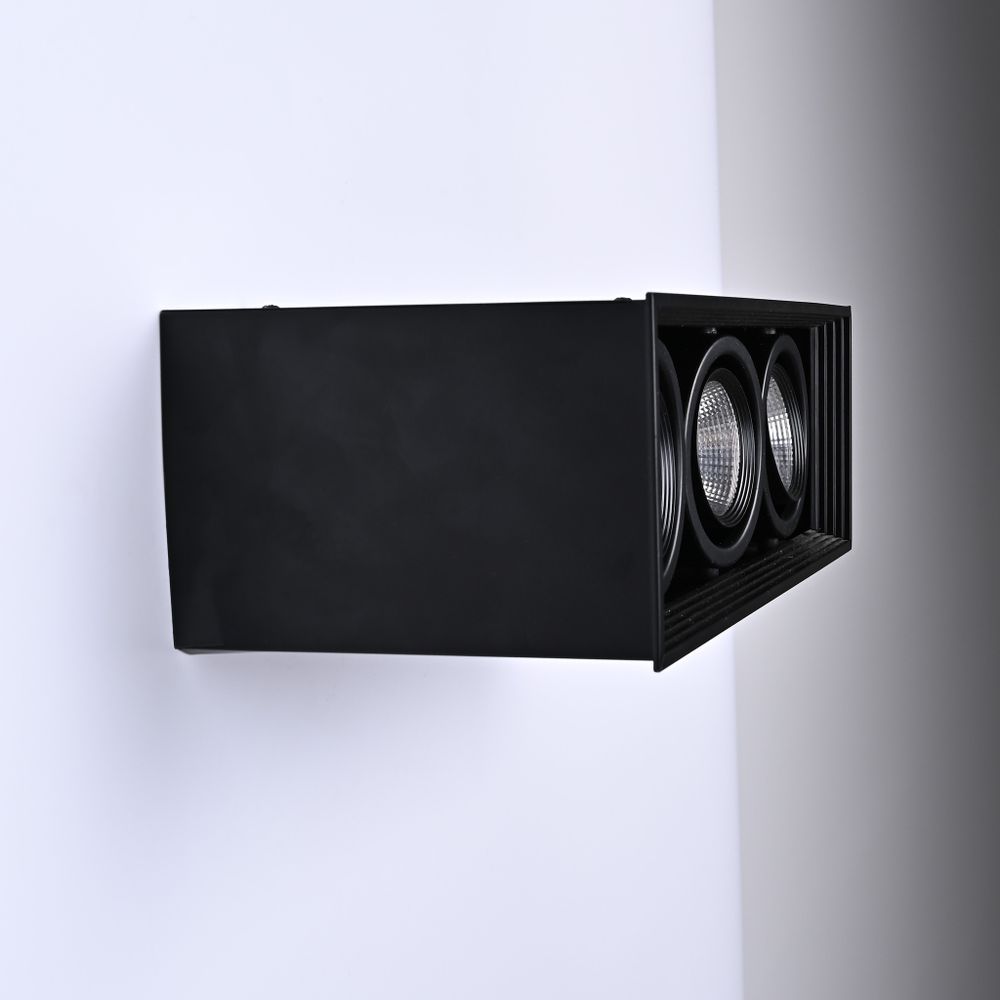 Встраиваемый Светодиодный Светильник Lumo L3 Black 4000 By Imperiumloft