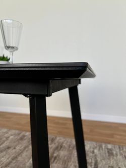 Стол керамический "Граф" 1000х800 (Чёрный), ДСВ-Мебель, г. Пенза