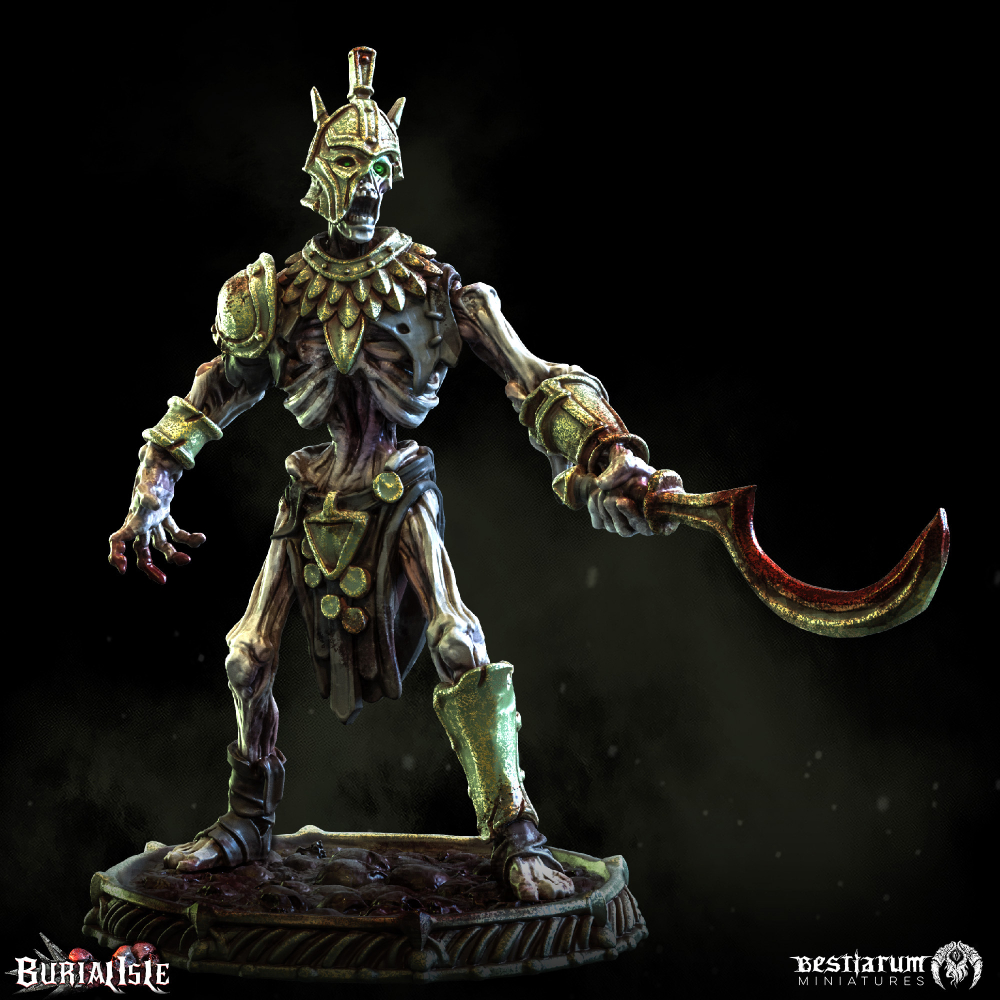 Погребальный остров Burial Isle 32mm Миниатюры