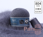 Пряжа Mink Wool (пух норки с синей этикеткой), 50г, 350м, 90%пух норки,10%полиамид (цена за 1 шт)
