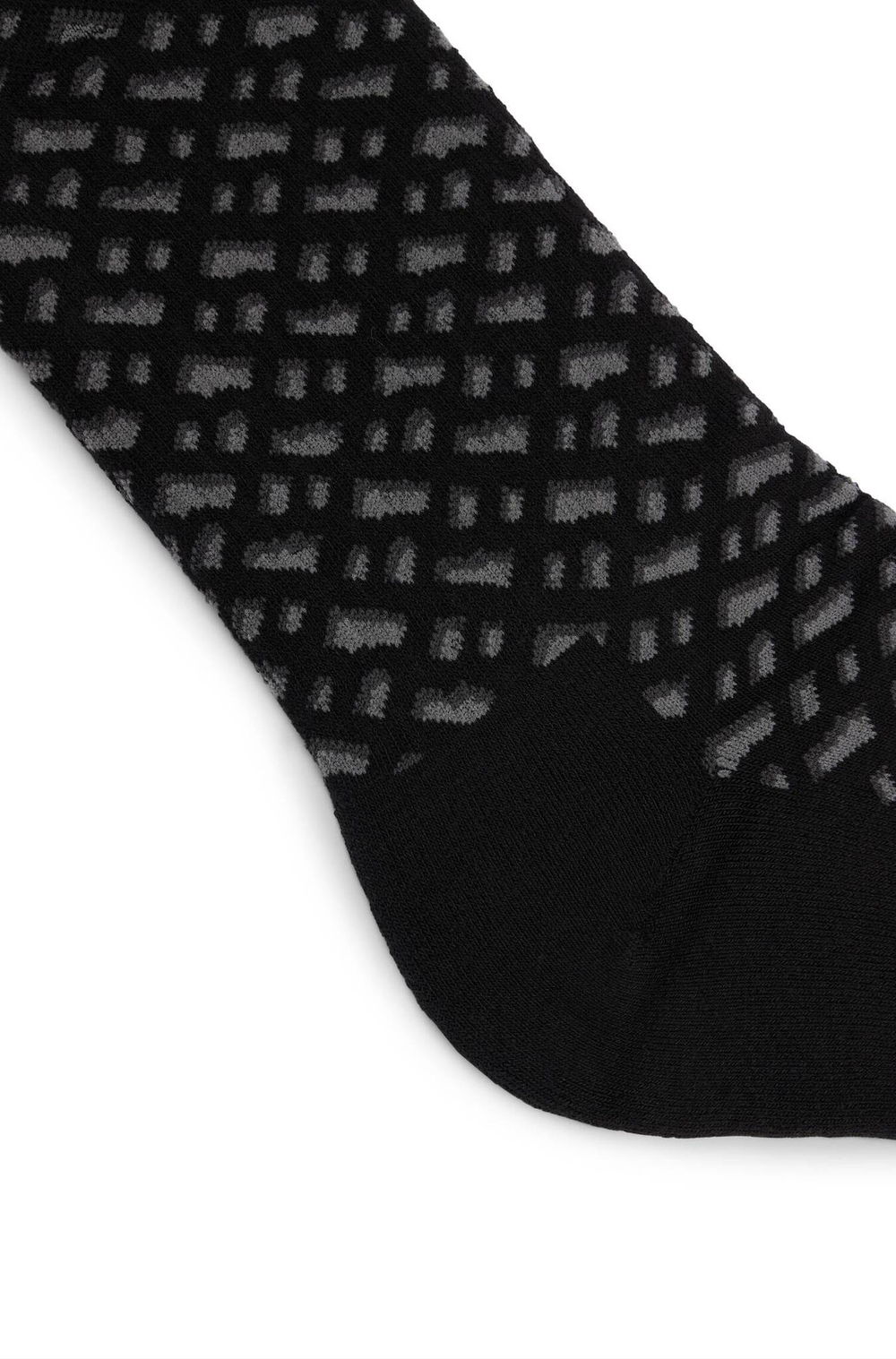 Носки QS Rib Monogram CC BOSS BLACK - черный(50510646)