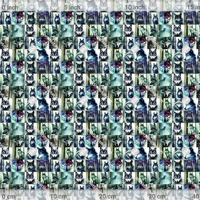 Коллаж Волк by LalaChandra Art 517 DPI