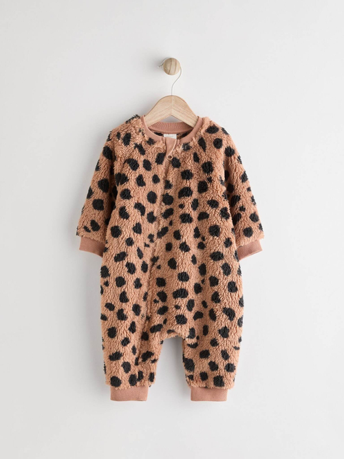 Комбинезон флисовый для малышей Next N77-677, Коричневый