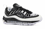 Кроссовки Nike Air Max 98 Black Silver (Женская размерная сетка)