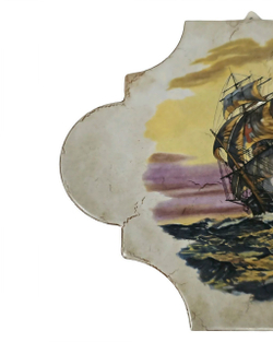 Настенное панно "Парусное судно" Италия