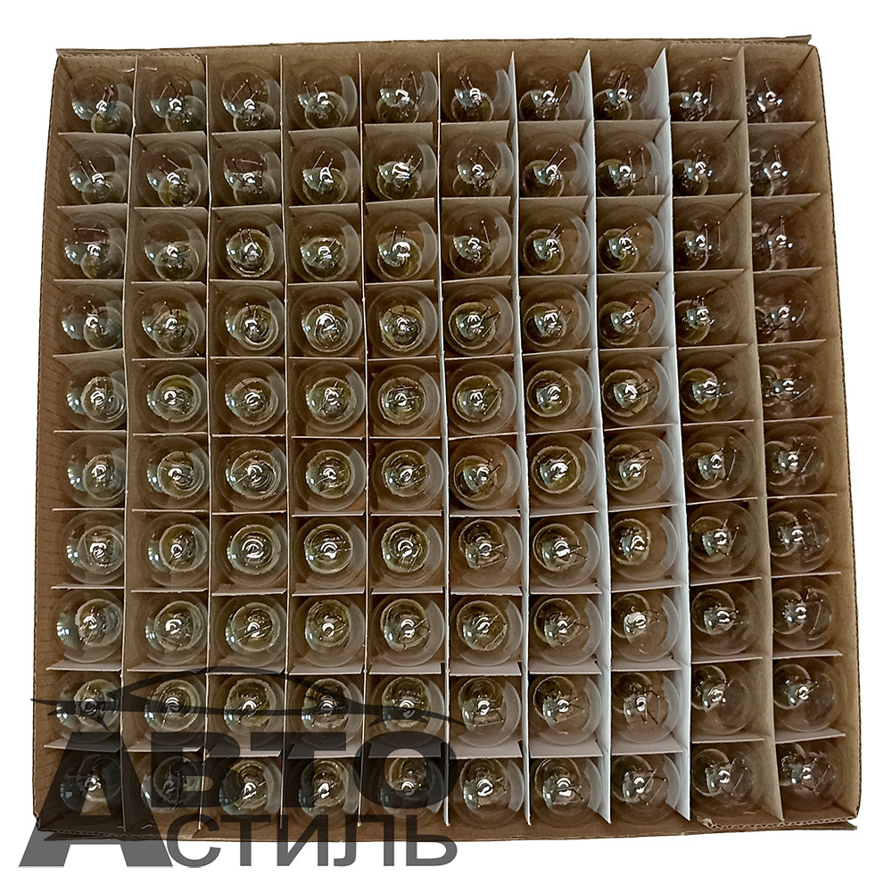 Автолампа  Р 12-21+4 (P21/4W) 2конт (смещ штифт) (BAZ15d) Маяк #61214