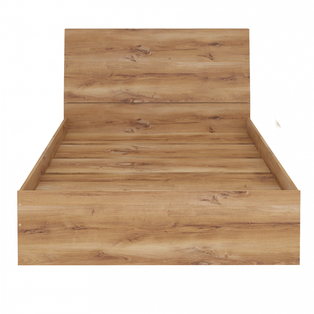 Кровать 1400 NEW Сеул (дуб кельтик/белый), МФ 1+1