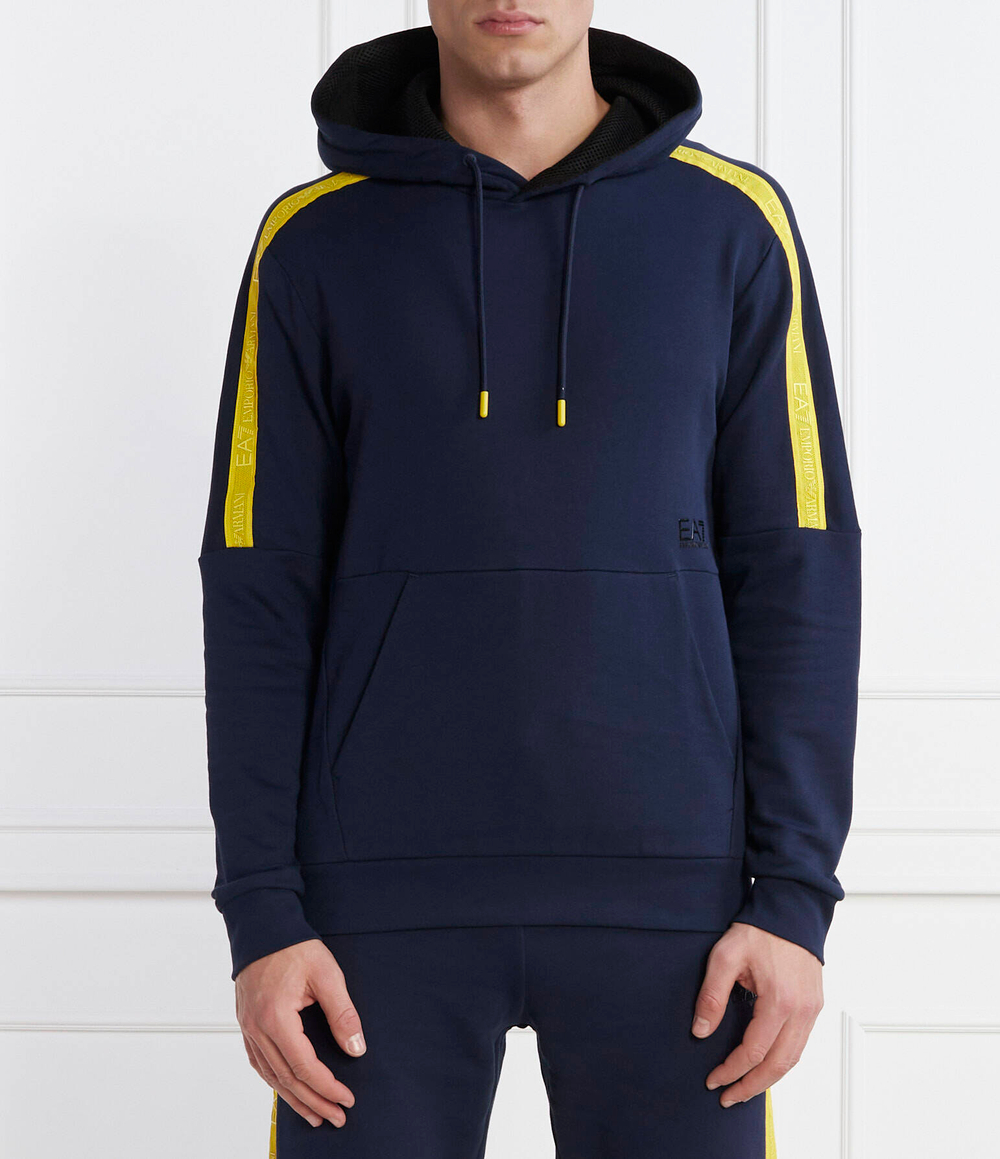 Худи EA7 - темно-синий(3DPM57 PJEQZ)