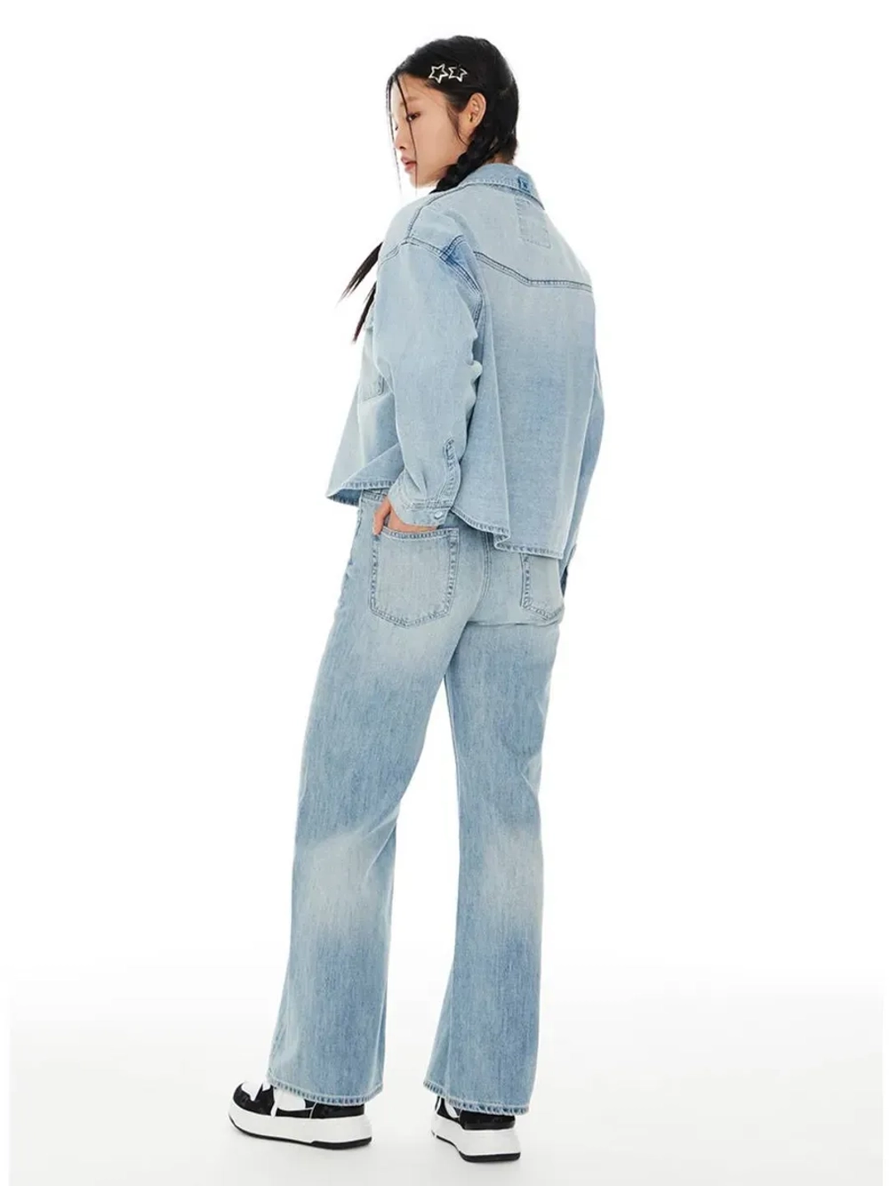 Джинсовые брюки