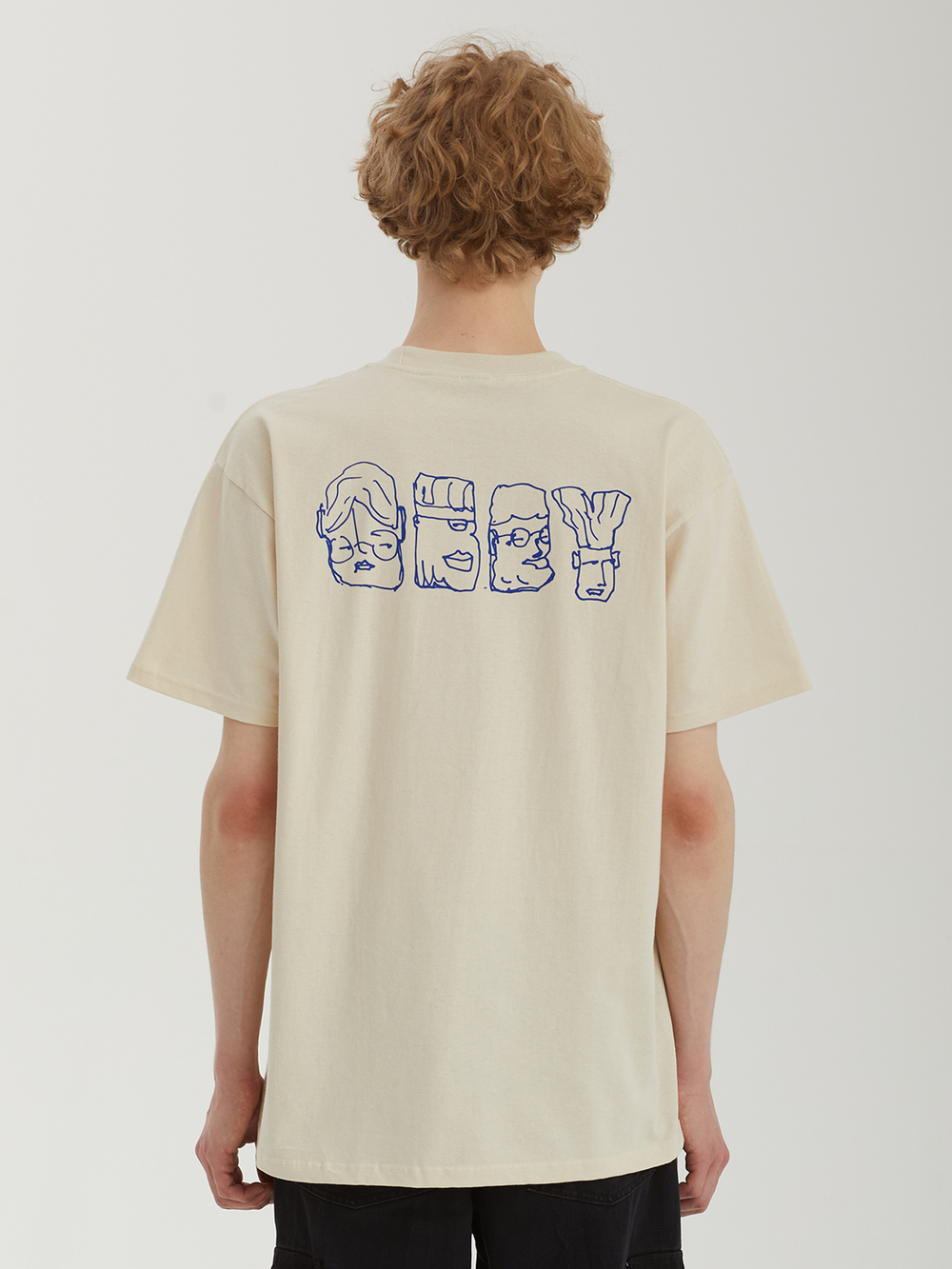 Мужская Футболка Obey Abstract Things