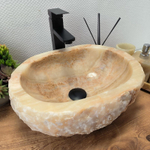 Раковина из оникса Erozy Yellow EO-62579 42*33*15 0098