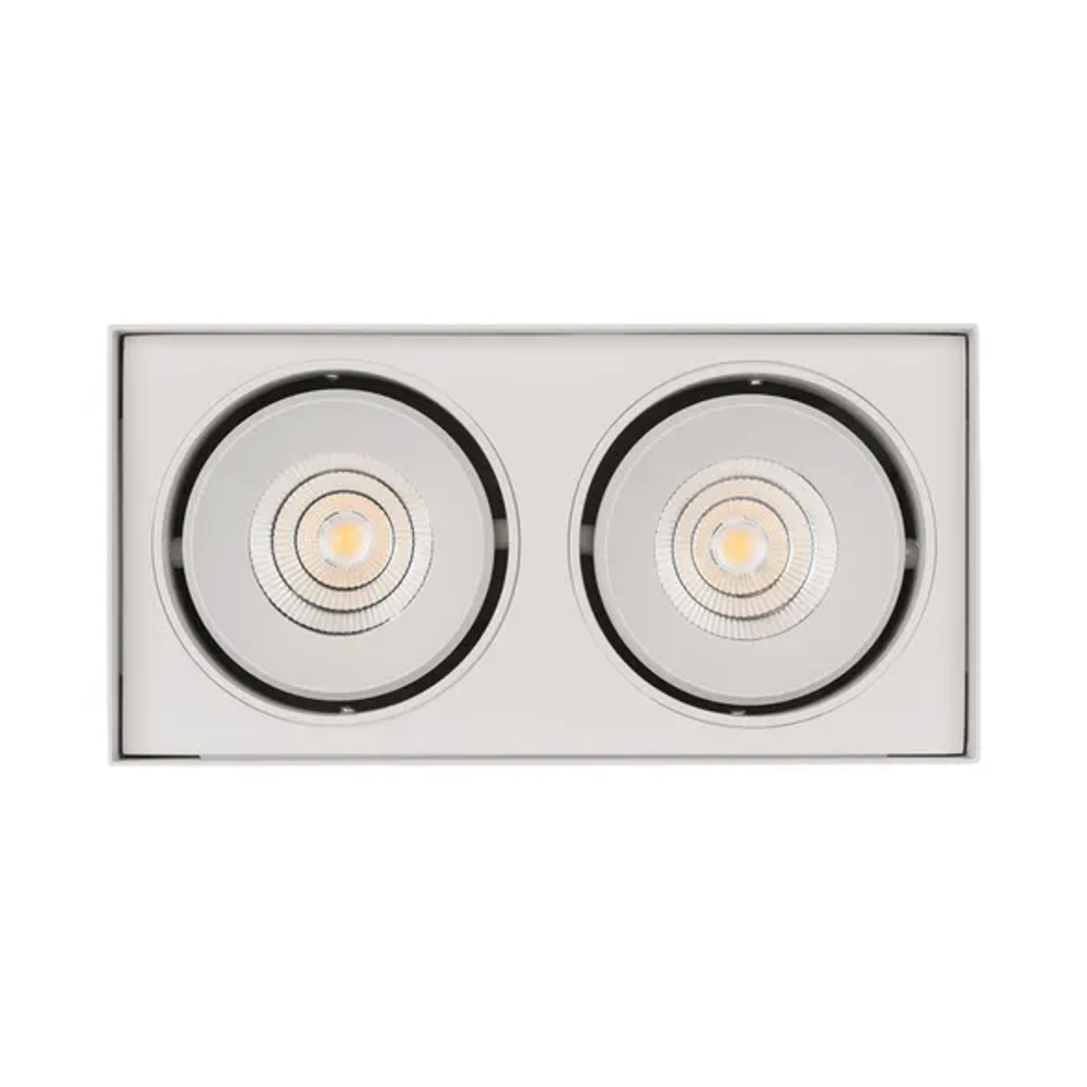 Светильник SP-CUBUS-S100x200-2x11W Warm3000 (WH, 40 deg, 230V) (Arlight, IP20 Металл, 3 года) 023084(2)