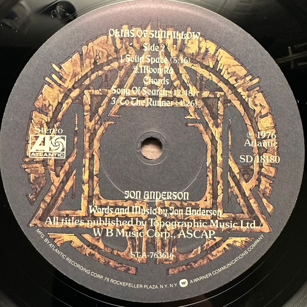 Jon Anderson - Olias Of Sunhillow (США 1976г.)