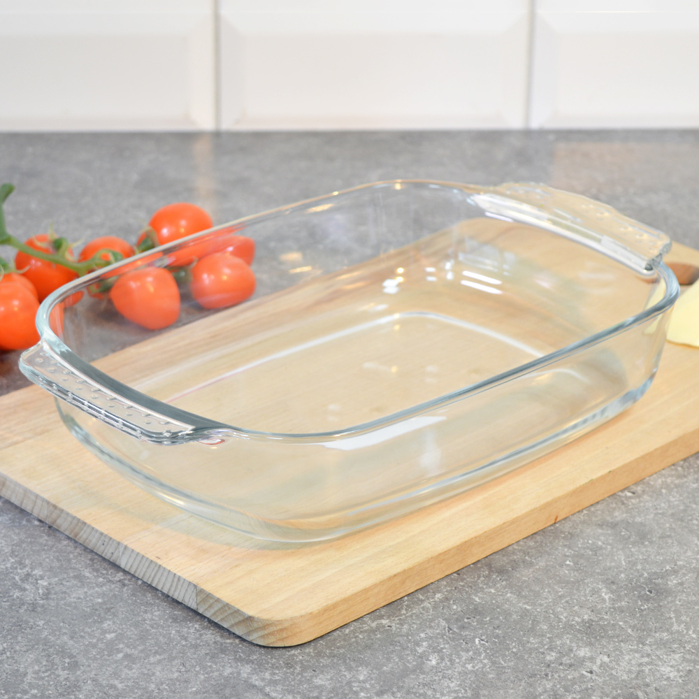 Форма жаропрочная 2л прямоугольная 30*20*6см с ручками тм Appetite