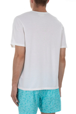 Футболка MC Saint Barth Hobart молочный