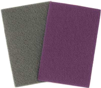 Фиолетовый абразивный нетканый материал RADEX Softmatt ultra fine 150х230 мм