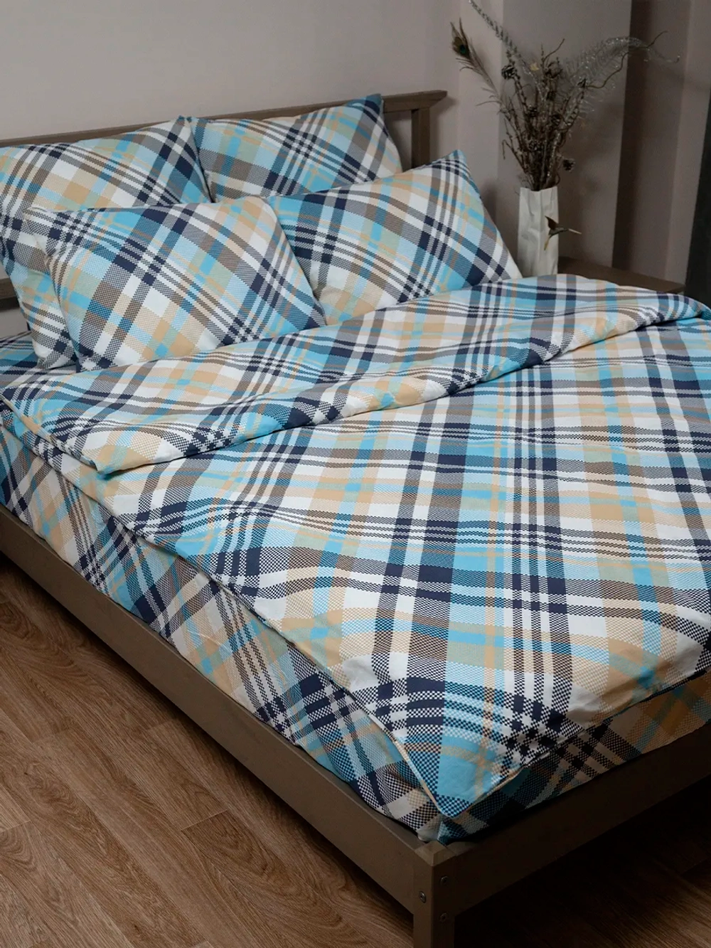 Простыня 2х спальная 180х215 см 100% хлопок