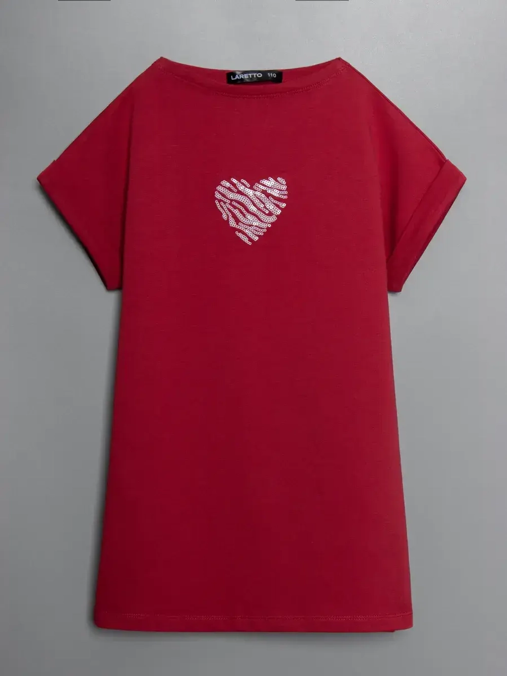 Платье туника оверсайз для девочки