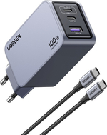 Зарядное устройство Ugreen 25874 USB Type-C, USB серый