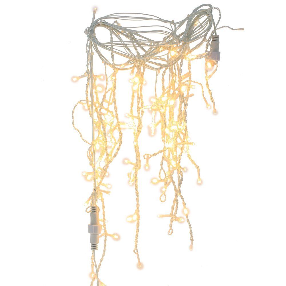 GAEM Электрогирлянда "Бахрома" (125 теп беж) L450 W0,5 H75 см