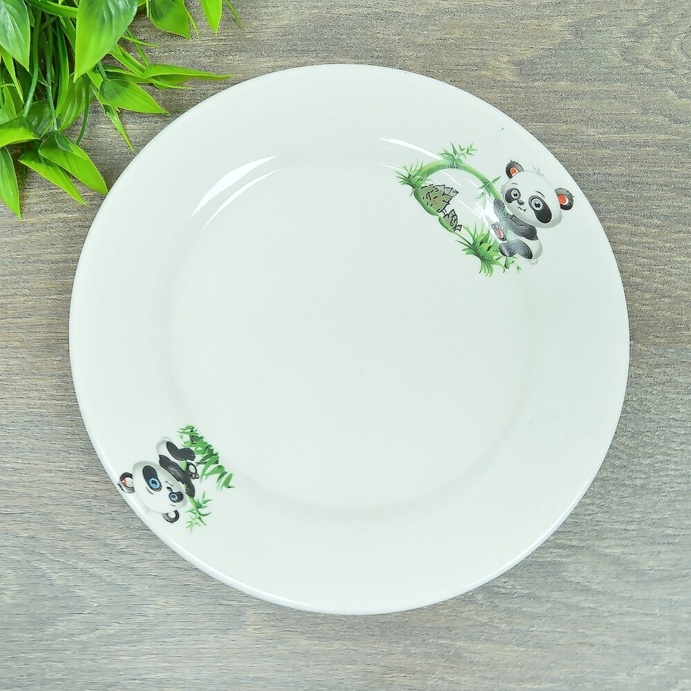 Тарелка 200мм мелкая Панда 1 сорт