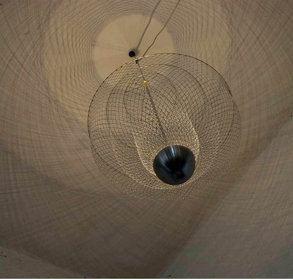Pendant design lamp  Meshmatics by Moooi D60 (Silver)