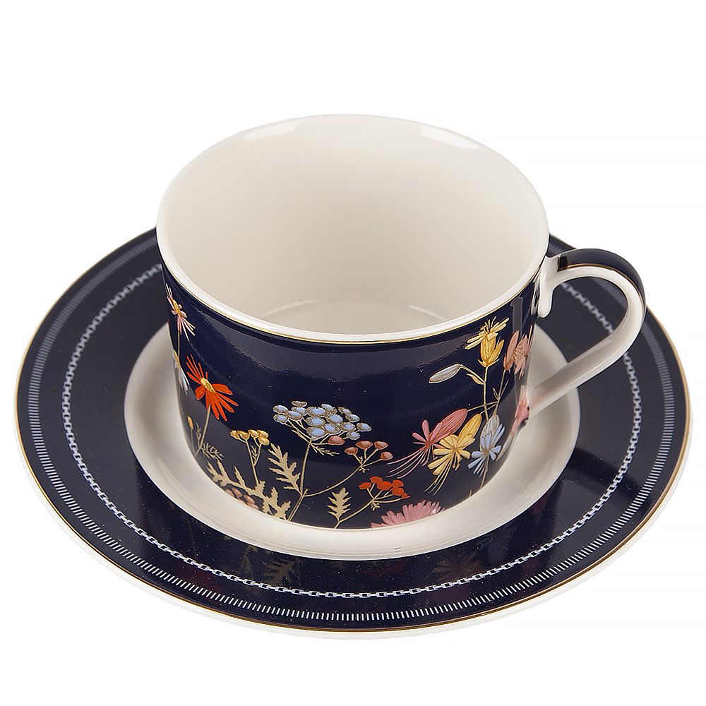 Набор чайный 12пр. "Grace" (6 персон) v=220мл (фарфор) (подарочная упаковка)